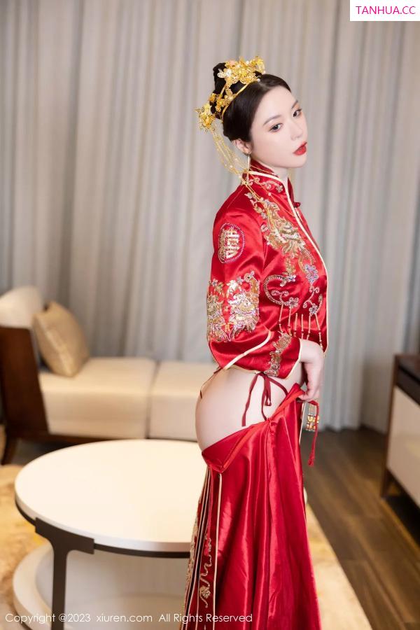 梦心玥  [XiuRen]高清写真图 2023.12.05 No.7766 梦心玥 婚嫁美腿第34张图片